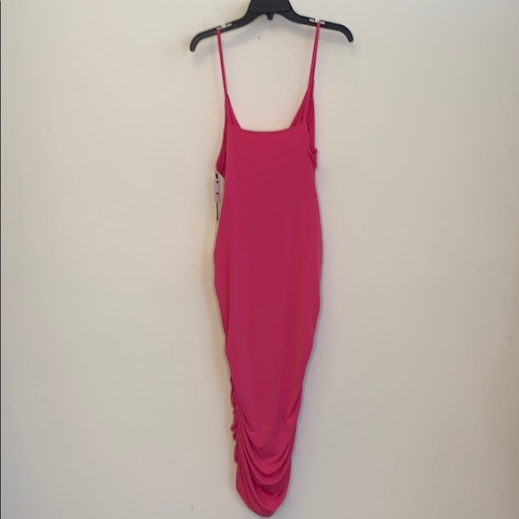 LEITH Nordstrom Plus Ruched Raspberry BodyCon 1X - Picture 9 of 12